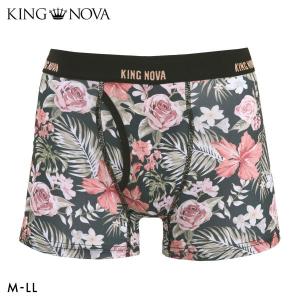 キングノバ 花柄 ボクサーパンツ メンズ 前開き...の商品画像