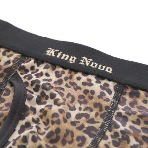 キングノバ ヒョウ柄 5分丈 ロングボクサーパ...の詳細画像1