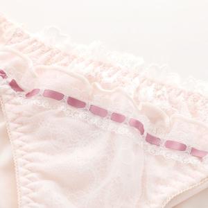 ブラジャー ショーツセット ピュアシェリ リボ...の詳細画像4