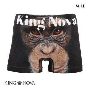 キングノバ KING NOVA ボクサーパンツ メンズ 前閉じ チンパンジー＆オラウータン柄｜shirohato