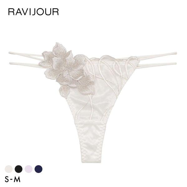 ラヴィジュール コルディア エンブロイダリー Tバックショーツ SM セクシー バックレース 透け ...