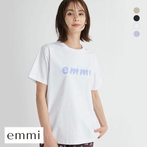 エミ emmi emmi atelier ペイントemmiロゴTシャツ｜shirohato