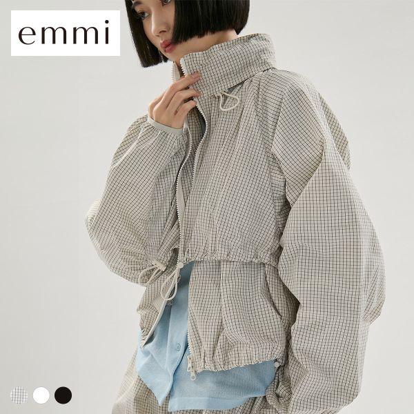 エミ ドロストナイロンブルゾン 撥水 セットアップ対応 emmi 母の日  ギフト