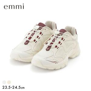 エミ ラインデザインスニーカー emmi em レディース