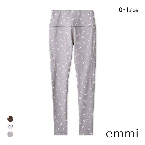 エミ WELLNESS&amp;TRAINING ディフォームフラワーレギンス emmi