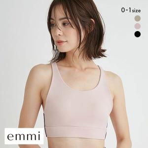 エミ emmi emmi yoga サステナレッチブラトップ ブラジャー ノンワイヤー スポーツブラ カップイン 単品｜shirohato