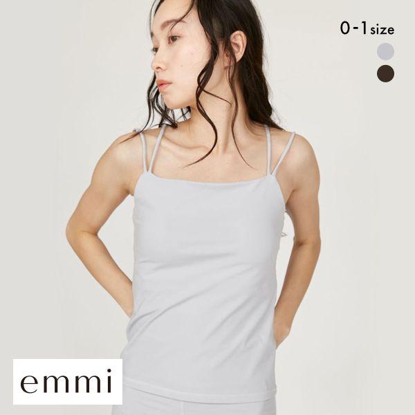 エミ WELLNESS&amp;TRAINING サステナレッチキャミソール キャミソール カップイン em...
