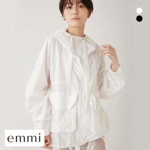 エミ emmi emmi yoga ギャザーディテールビックブルゾン 単品｜shirohato