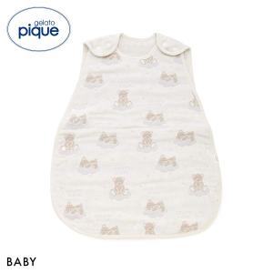 ジェラートピケ キッズアンドベイビー ベビー ドリーミーベア柄6重ガーゼスリーパー ジェラピケ gelato pique Kids＆Baby BABY