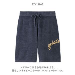 ジェラートピケ オム メンズ ロゴジャガードハ...の詳細画像1