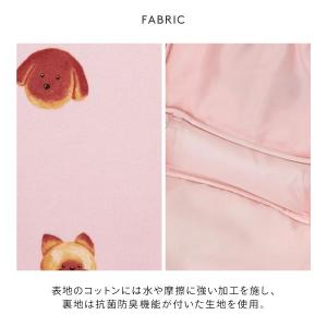 ジェラートピケ 抗菌防臭 アニマルブレッドおむ...の詳細画像3