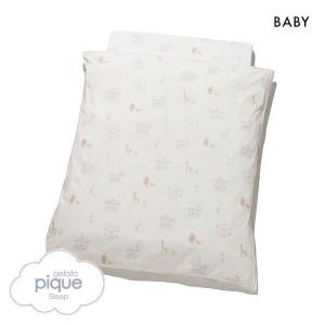 gelato pique（ジェラートピケ） ベビー Sleep BABY アニマル遊園地柄