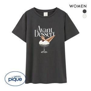 ジェラートピケ gelato pique レディース COOLレーヨンデザートロゴTシャツ ジェラピケ ルームウェア パジャマ