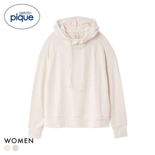 ジェラートピケ レディース スノーパーカ ジェラピケ パジャマ ルームウェア gelato piqu...