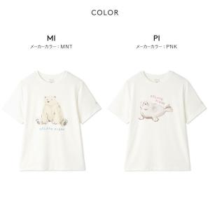 ジェラートピケ Tシャツ ルームウェア レディ...の詳細画像1