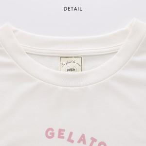 ジェラートピケ Tシャツ ルームウェア レディ...の詳細画像5
