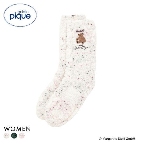 ジェラートピケ レディース シュタイフ パウダーネップソックス ジェラピケ gelato pique...