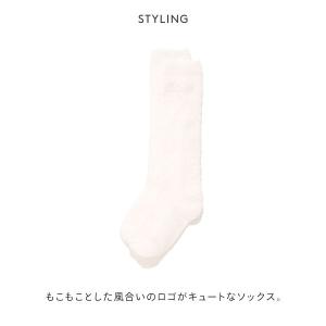 ジェラートピケ レディース ロゴフリルソックス...の詳細画像2
