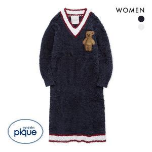 ジェラートピケ gelato pique レディース HOLIDAY ジェラートベアさがらワンピース