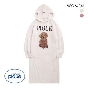ジェラートピケ gelato pique レディース トイプードルジャガードワンピース