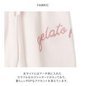 ジェラートピケ レディース ロゴジャガードショ...の詳細画像3