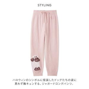 ジェラートピケ ロングパンツ ルームウェア レ...の詳細画像2