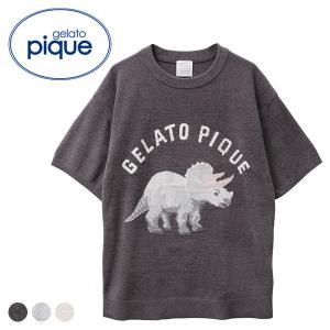 ジェラートピケ gelato pique レディース モチーフ柄ジャガードプルオーバー