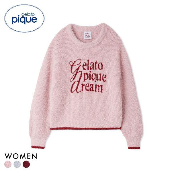 ジェラートピケ レディース HOLIDAY キラキラフェザープルオーバー ジェラピケ パジャマ ルー...