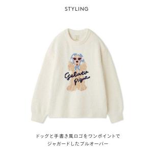 ジェラートピケ レディース スカーフDOG ジ...の詳細画像1