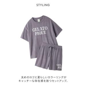 ジェラートピケ レディース スムーズィーロゴジ...の詳細画像3
