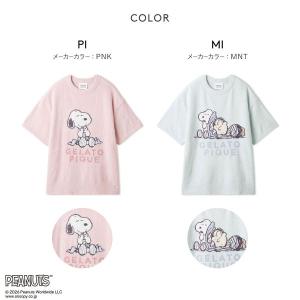 ジェラートピケ PEANUTS レディース ス...の詳細画像1