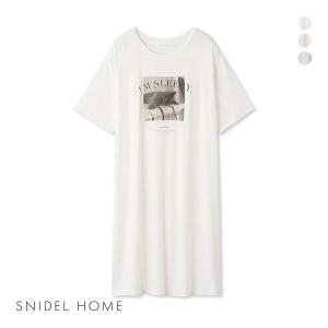 スナイデルホーム SNIDEL HOME ネコTシャツ ワンピース パジャマ ルームウェア｜shirohato