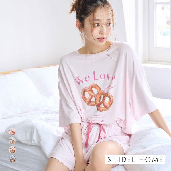 スナイデルホーム 接触冷感 オーバーサイズカットセットアップ SNIDEL HOME