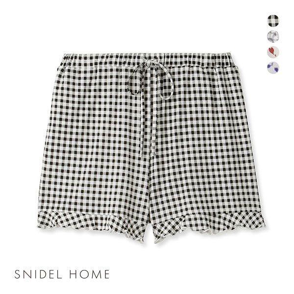 スナイデルホーム SNIDEL HOME Eco Rayon ショートパンツ パジャマ ルームウェア