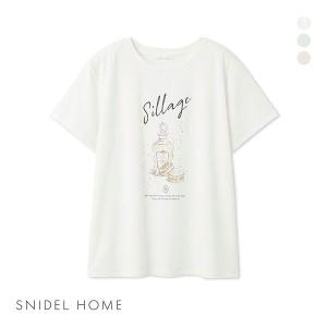 スナイデルホーム SNIDEL HOME パフュームシリーズロゴTシャツ パジャマ ルームウェア｜SHIROHATO(白鳩)