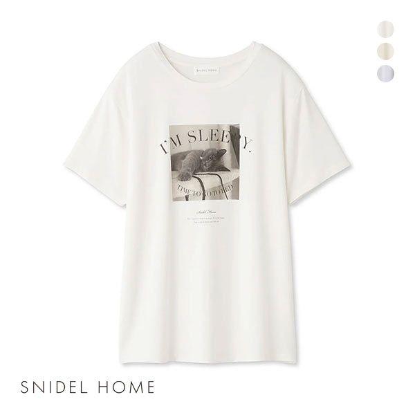 スナイデルホーム SNIDEL HOME ネコTシャツ パジャマ ルームウェア