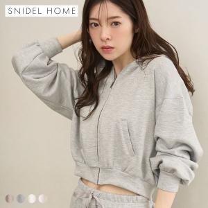 スナイデルホーム ボンディングスウェットパーカー パジャマ ルームウェア SNIDEL HOME｜SHIROHATO(白鳩)