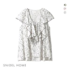 スナイデルホーム SNIDEL HOME Refle フリルトップス パジャマ ルームウェア