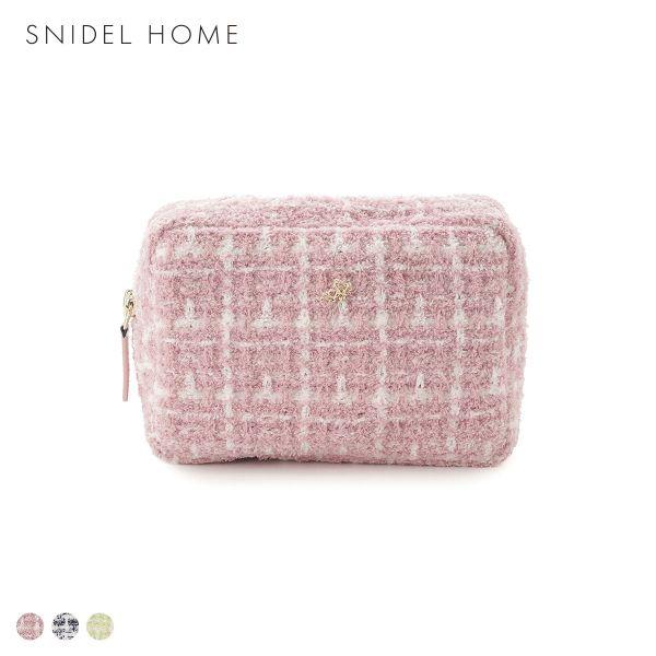 スナイデルホーム ツイードニットポーチ SNIDEL HOME