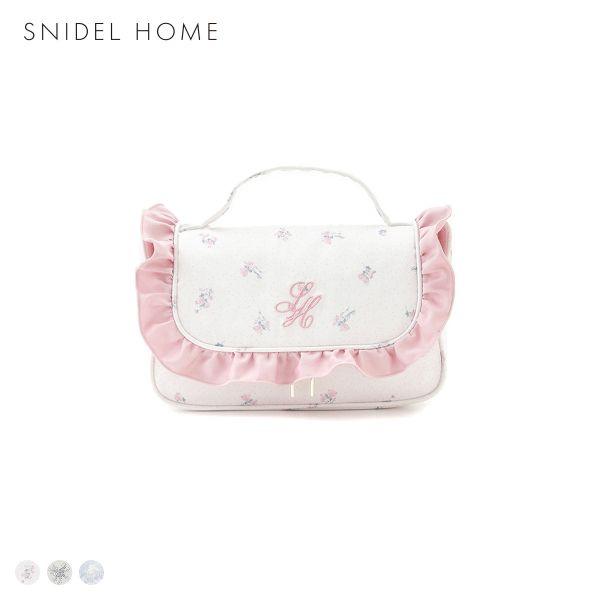 スナイデルホーム サテンフリルポーチ SNIDEL HOME