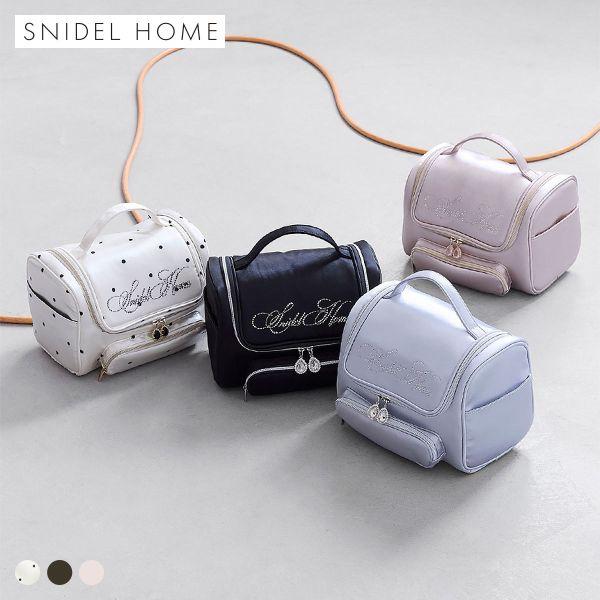 スナイデルホーム ビジューロゴトラベルポーチ SNIDEL HOME