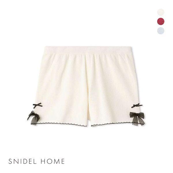 スナイデルホーム リボンショートパンツ パジャマ ルームウェア SNIDEL HOME
