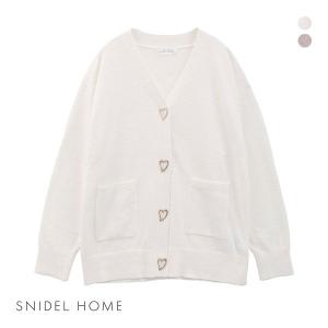 スナイデルホーム SNIDEL HOME オープンハートカーディガン ルームウェア パジャマ｜SHIROHATO(白鳩)