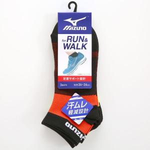 ミズノ MIZUNO RUN&WALK ソック...の詳細画像5
