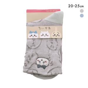 ちいかわ クルー丈ソックス ハチワレ フロート刺...の商品画像