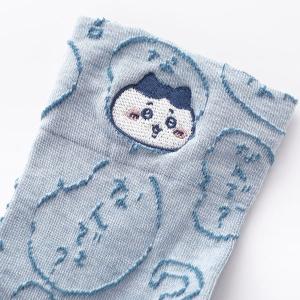 ちいかわ クルー丈ソックス ハチワレ フロート...の詳細画像2