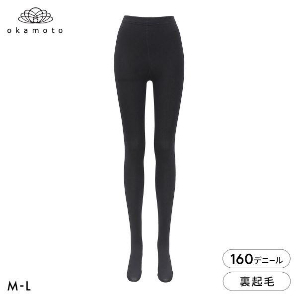 冬レギンス 160デニール タイツ 裏起毛 ふんわりあたたか レディース M-L JM-L JJM-...