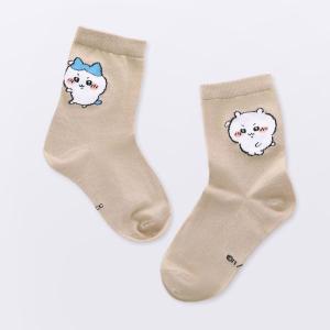 ちいかわ ソックス ちいかわとハチワレ 下剋上...の詳細画像1