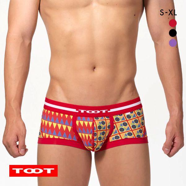 トゥート TOOT トライバルアシンメトリーボクサー ウルトラマイクロボクサーパンツ ローライズ メ...