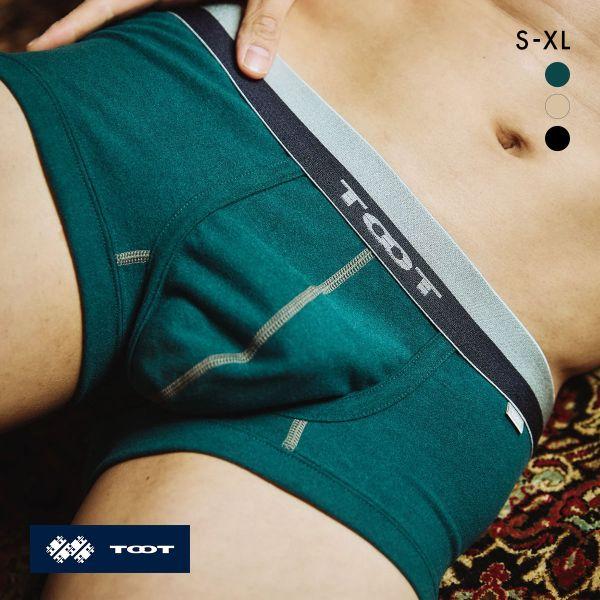 トゥート 無地 ボクサー 3レイヤーコットン ウォーム ボクサーパンツ ローライズ メンズ 前とじ ...